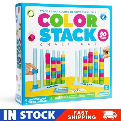 Color Stack Challenge, Color Matching Stacking Puzzle Game Educational Toys 2026