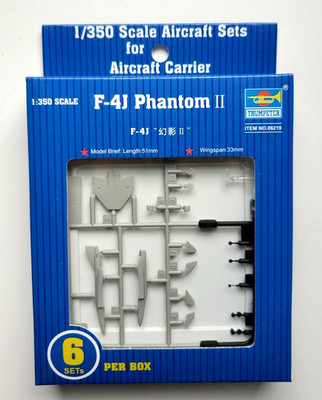 Trumpeter 1:350 F-4J Phantom II (6 Sets) Model Kit 06219