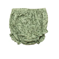 Rylee + Cru Green Flutter Bloomer Bottoms Toddler 18-24 Months Baby Girl