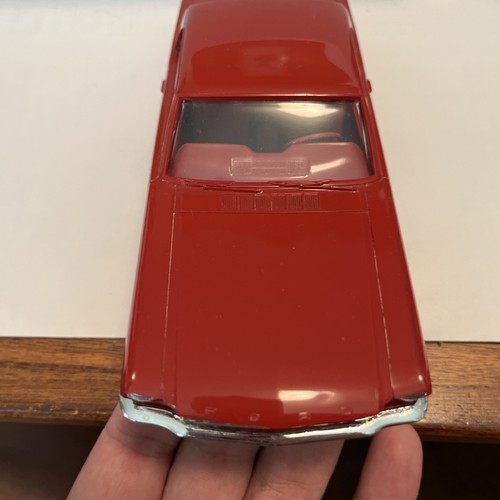 1965 Mustang Plastic Promo Model By AMT 1/25 Scale Red - Picture 7 of 12