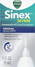 Vicks Sinex Severe Nasal Spray With Menthol 0.50 oz Pack Of 10 
