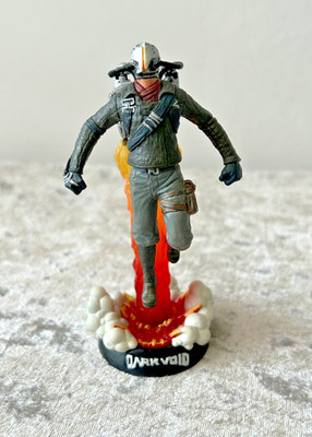 Capcom Dark Void Darkvoid Mini Figur Statue Toy 2009 Xbox 360 PS3 Gaming Gamer