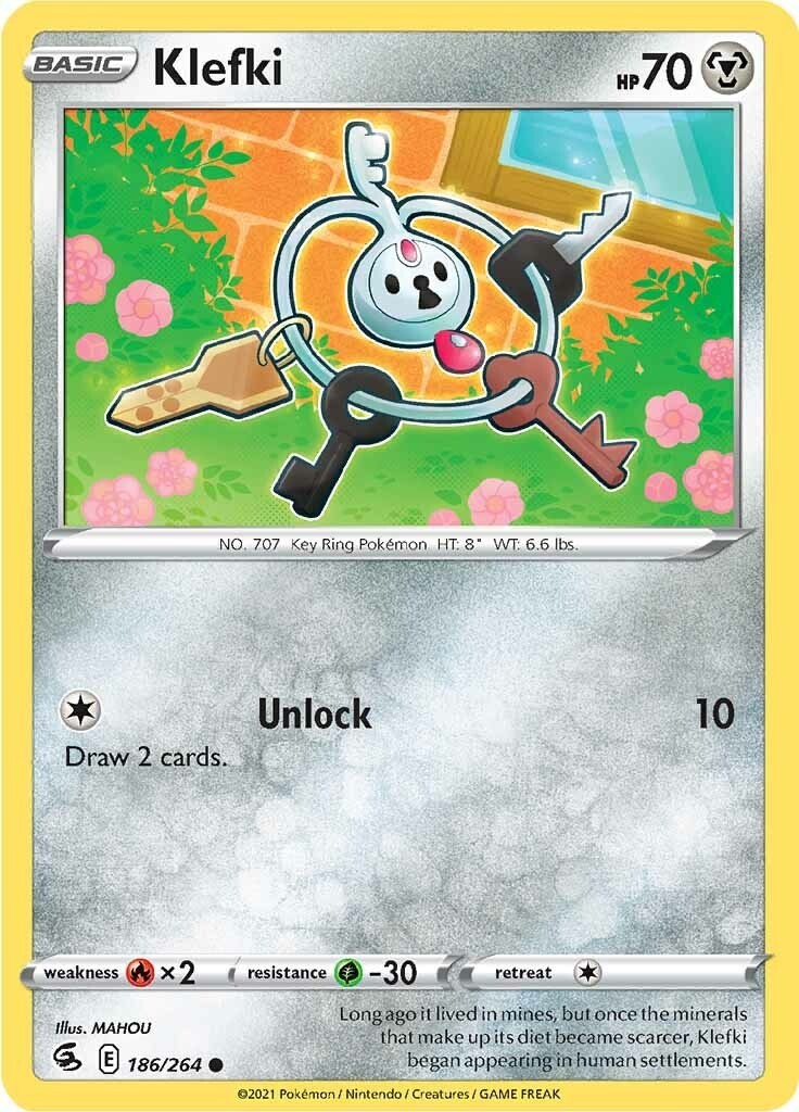 Klefki 186/264 SWSH08: Fusion Strike