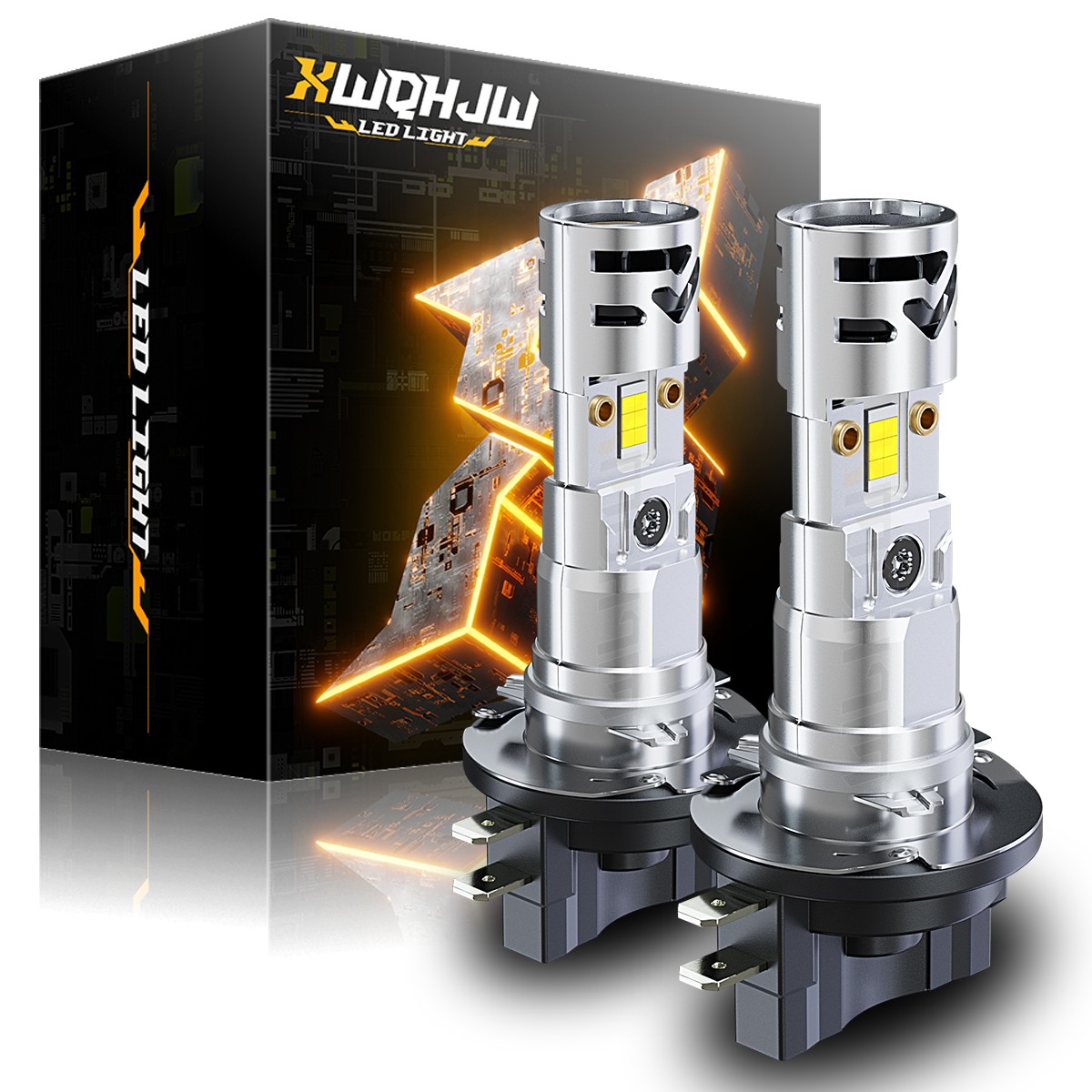 H11B LED Headlight Bulbs for Hyundai Elantra 2007-2010 Low Beam Kit 6000K White