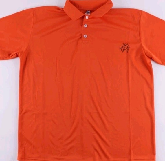 John Daly Autographed Signed John Daly Golf Polo Shirt 