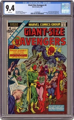 Giant Size Avengers #4 CGC 9.4 1975 1226295001