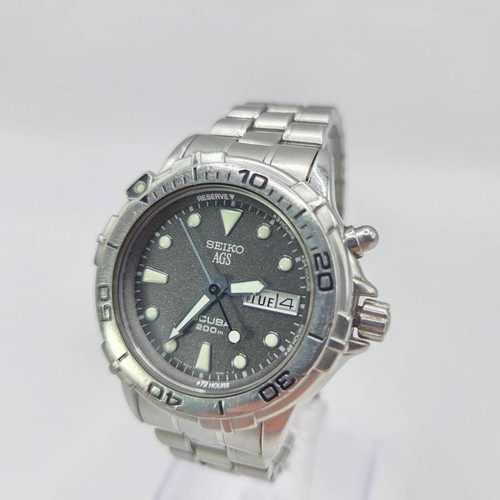 Seiko AGS Scuba 200m Diver's Watch Used From Japan - Gem