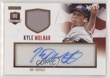 2014 Panini USA Baseball Box Set Signature Jerseys 45/99 Kyle Molnar Auto 0a2