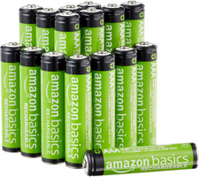 Amazon Basics 16-Pack Rechargeable AAA Nimh Performance Batteries, 800 Mah, 1.2V 22.73 per battery