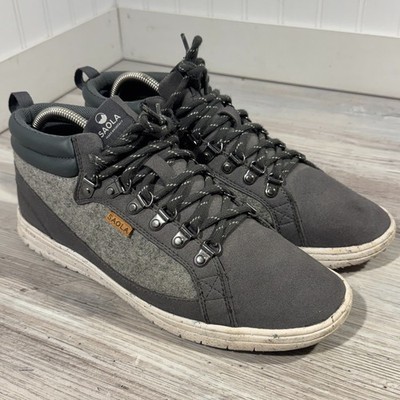 SAOLA Shoes Men's Sz 9.5 Chukka Grey Featherlight Comfort