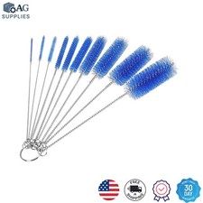 Essential 10-Pack 8-Inch Cleaning Brushes for Difficult-to- Bottles  Pipes