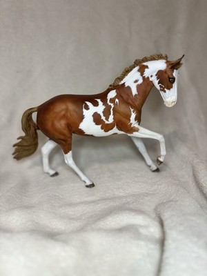 CM Breyer Cantering Warm blood Chestnut Overo!