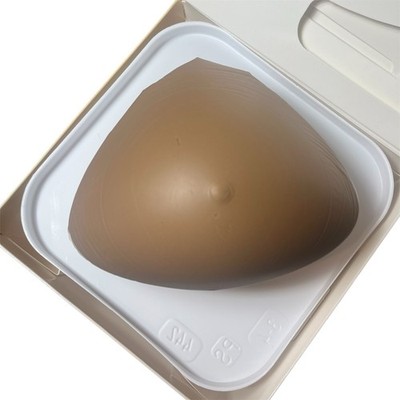 Amoena 442 Essential Light 2S Prosthesis Breast Form Size 4 Tawny