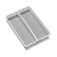 madesmart Classic Mini Utensil Tray - White | CLASSIC COLLECTION | 2-Compartment