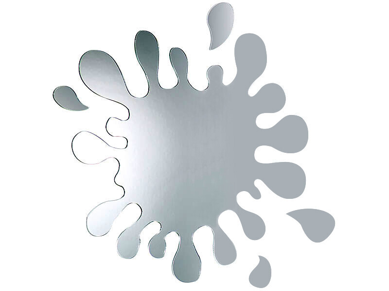 Miroir flaque d’eau Splash Mirror pour agrandir une petite pièce sombre