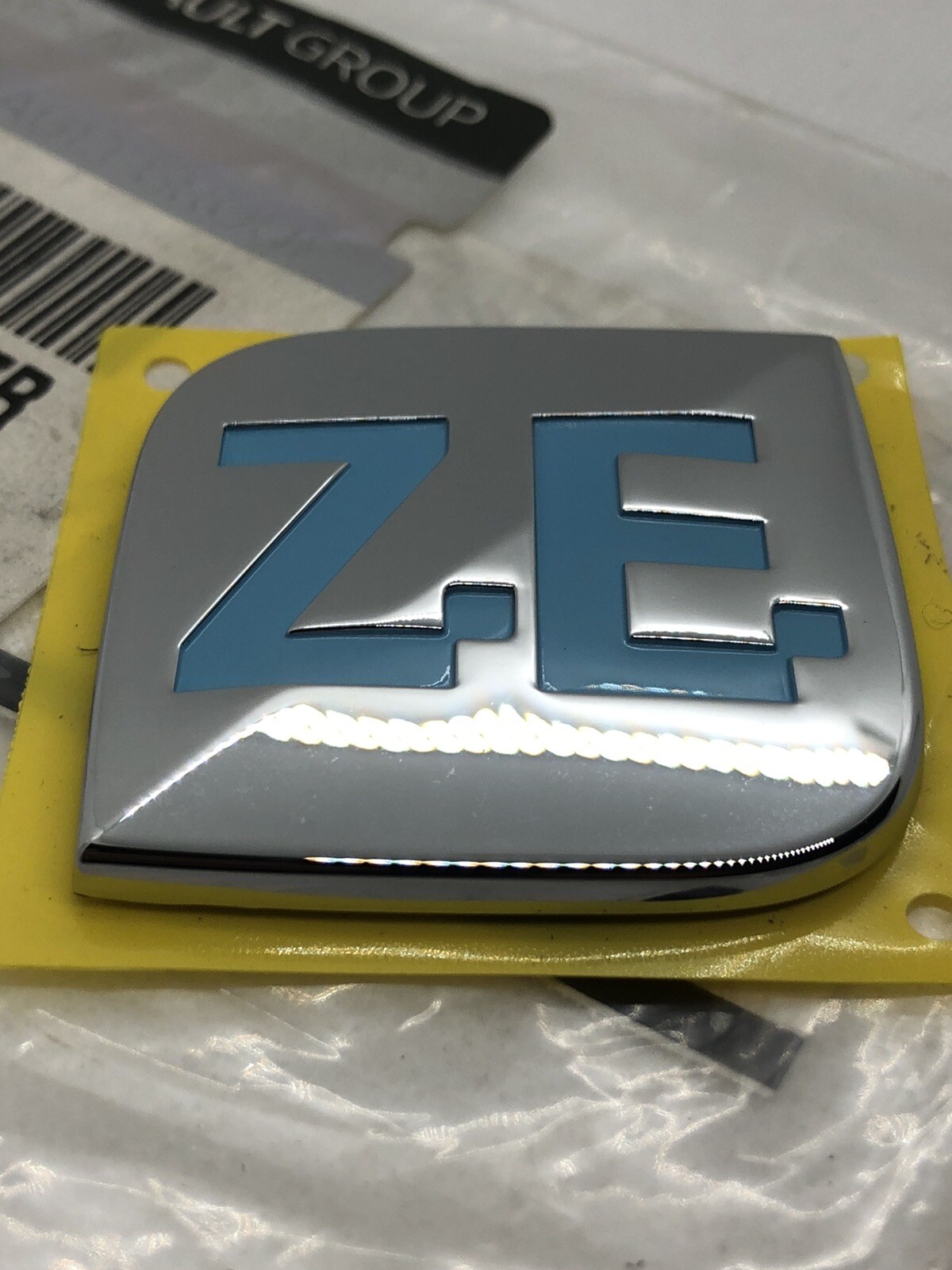 Badge Logo RENAULT ZOE 848906307R Monogramme De Coffre Arrière Sigle Voiture Électrique