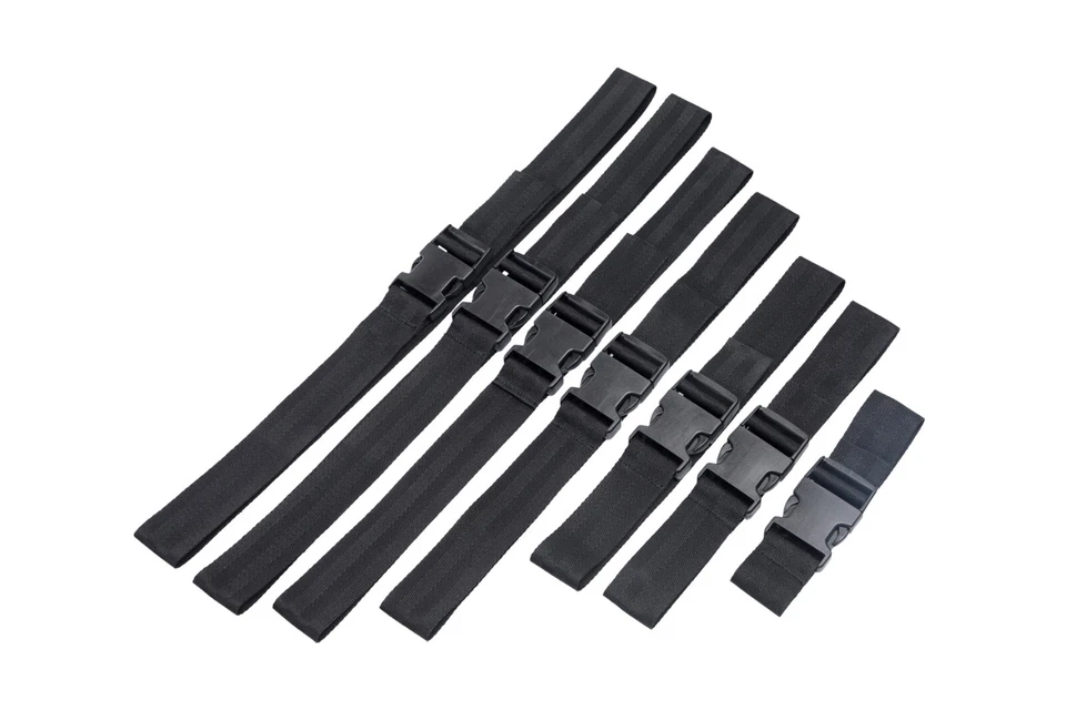 Juego de correas de cuerpo completo tenue de nailon Master Series equipo de bondage restricciones BDSM Foto 4 de 4