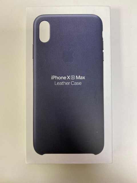 Apple Iphone Xs Max Leather Case Midnight Blue For Sale Online Ebay