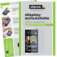 2X Schutzfolie FüR Htc One Matt Displayschutzfolie Folie Antireflex Schutz Dipos