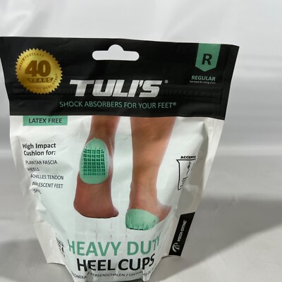Heavy Duty Heel Pro Heel Cups Tuli's Heavy Duty Heel Cups, Cushion