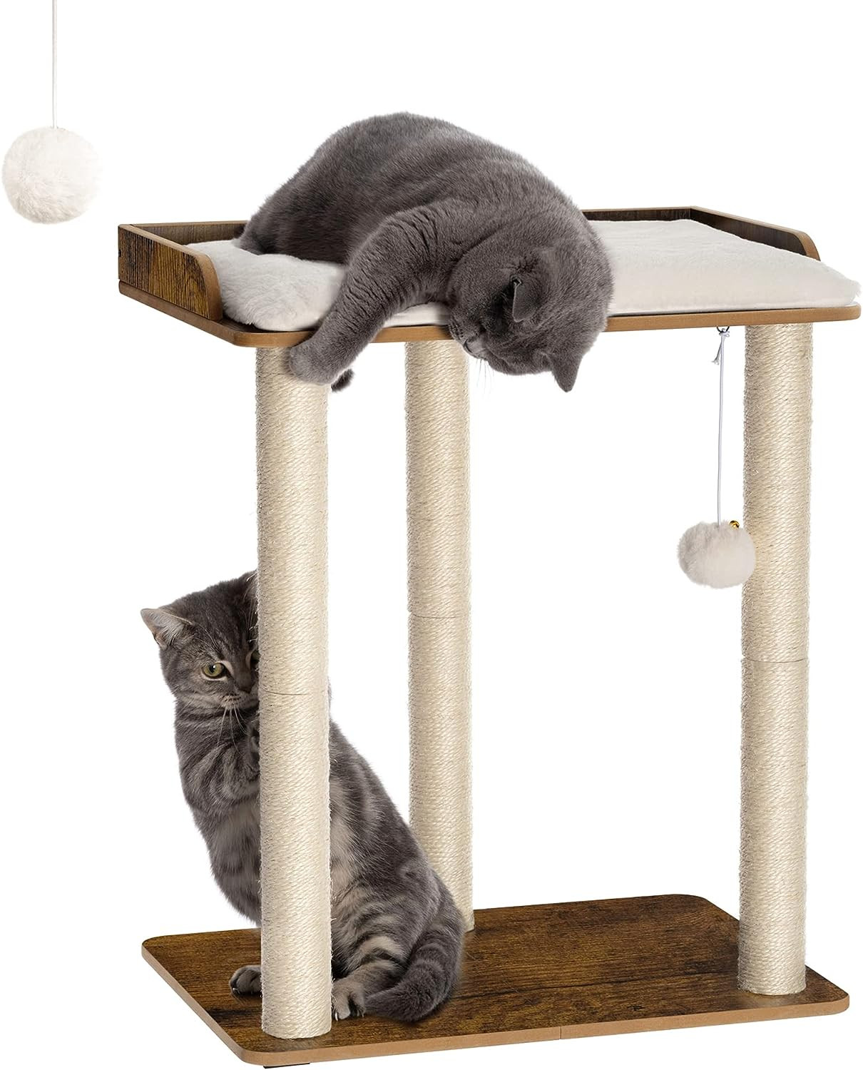 Tiragraffi Elegante 68 cm per Gatti: Design e Benessere Felino