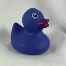 Purple Rubber Ducky 2.5 Plastic Toy Duck Bath Tub