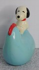Vintage Peanuts Snoopy Chicken Bank with Stopper Hard to Find — photo 3
