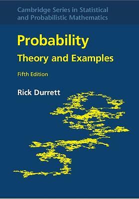 Probability Theory and Examples Durrett Hardback Cambridge University Press 5e