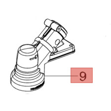 GUSCIO COPPIA CONICA DECESPUGLIATORE EFCO DS 3000 DS 3500 S DSF 4300 DSF 5300