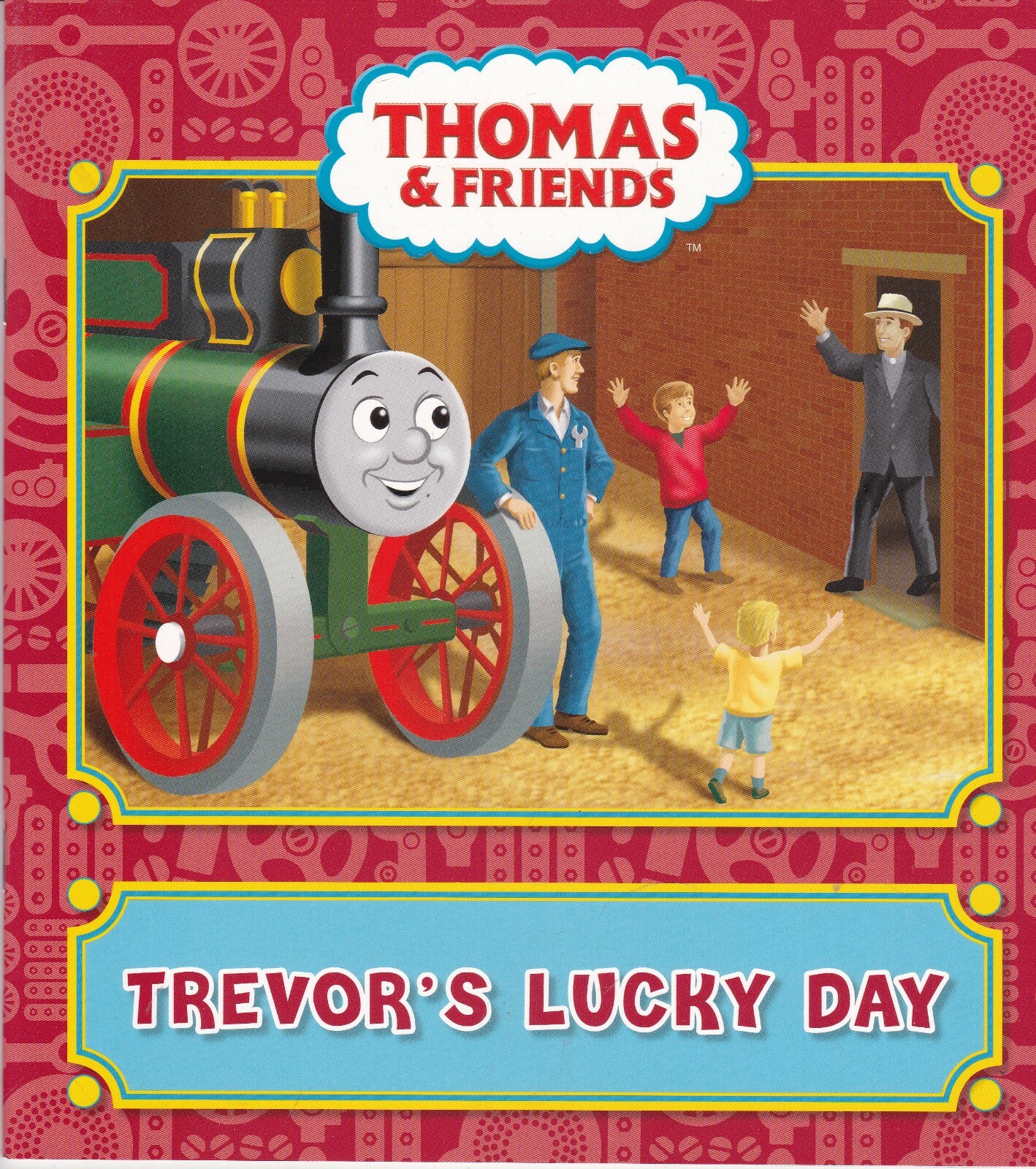 NEW, THOMAS THE TANK ENGINE & FRIENDS BOOK: TREVOR'S LUCKY DAY