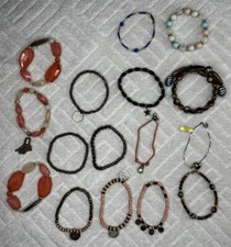 Costume Jewelry: 16 Bracelets