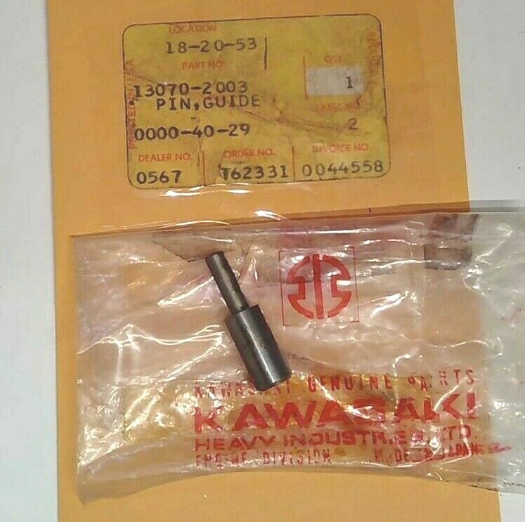 NOS GENUINE KAWASAKI GUIDE PIN 13070-2003 FAST SHIPPING | eBay