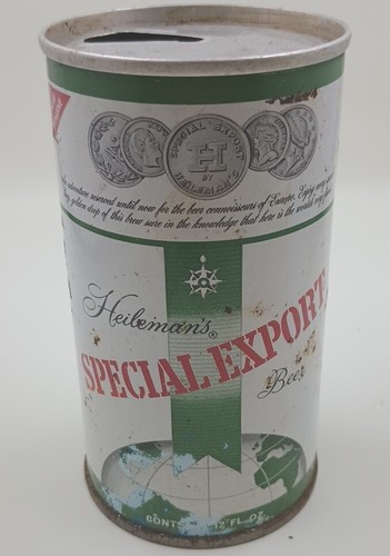 Heilemans Special Export Beer Can Vintage 12oz Excellent Condition