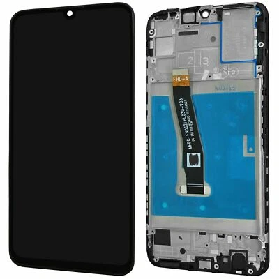 NORENDO Huawei P Smart 2019 | Komplettes LCD Display | Bildschirm mit Rahmen | POT-LX1