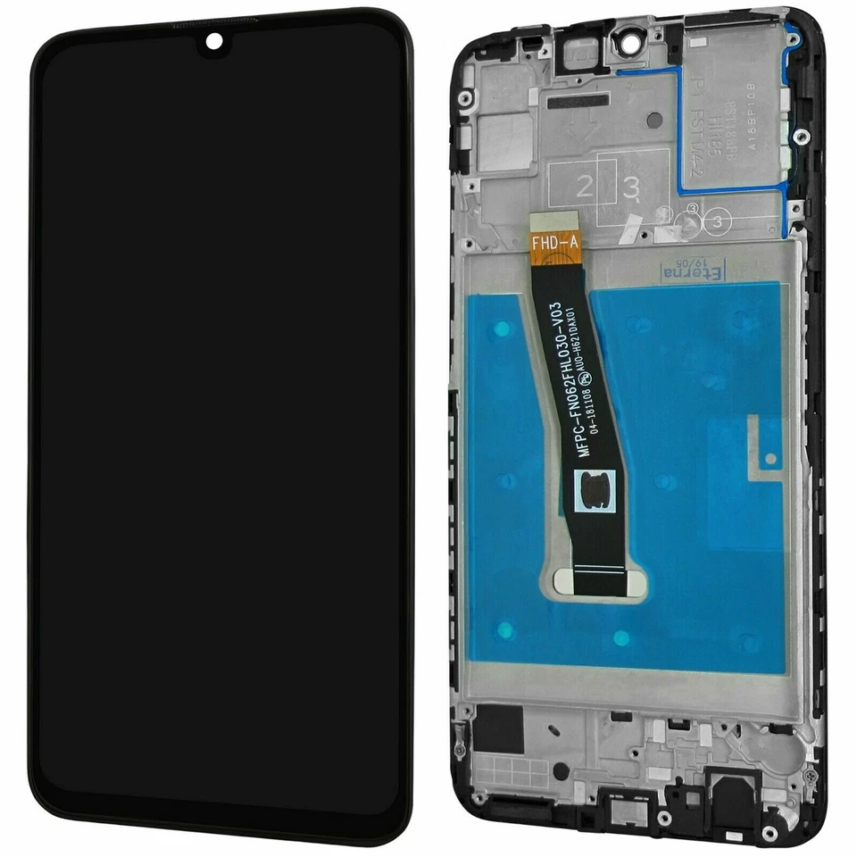 Huawei P Smart 2019 | Komplettes LCD Display | Bildschirm mit Rahmen | POT-LX1