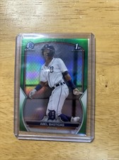 2023 Bowman Chrome 1st Abel Bastidas 13/99 BCP-113 Green Refractor Parallel SP