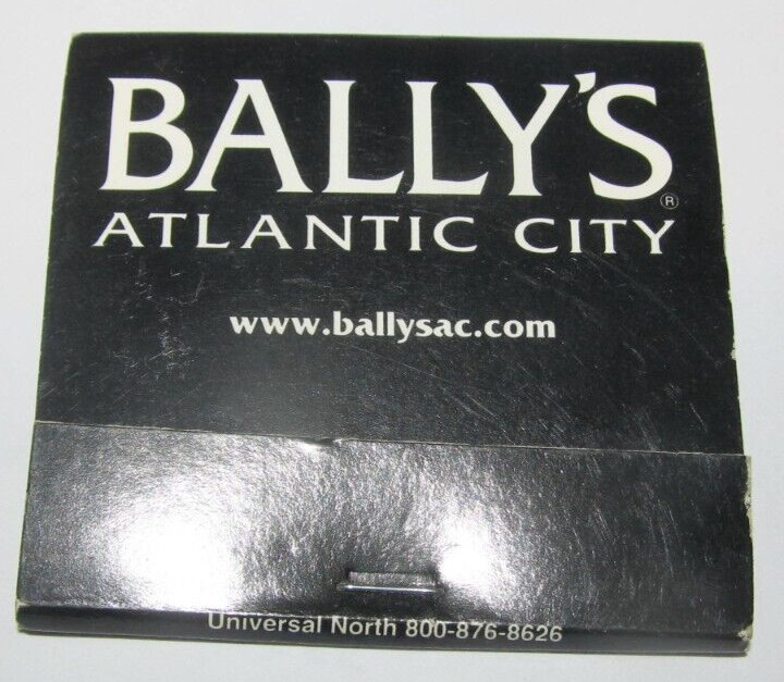 Vintage MatchBook Bally's Grand Casino Hotel Atlantic City NJ Universal North