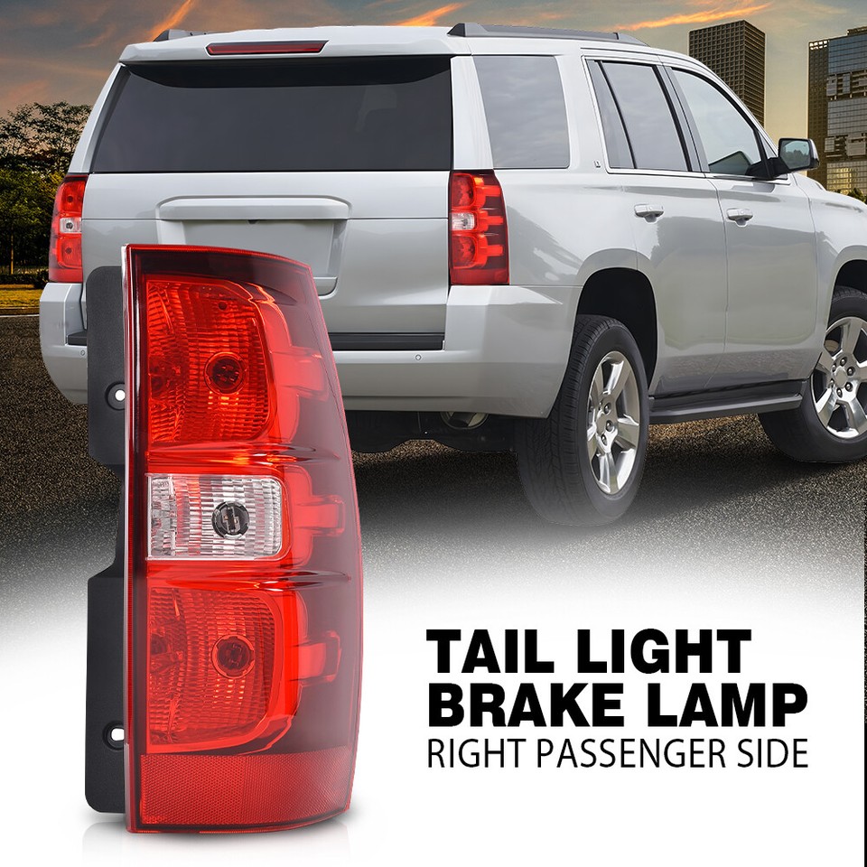 Left Side Tail Light Assembly For 2007-2014 Chevy Tahoe/Suburban 1500 – Includes Bulbs