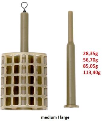 GURU Inline Gripper Feeder Feederkorb Futterkorb 28,3 56,7 85,05 113,4g