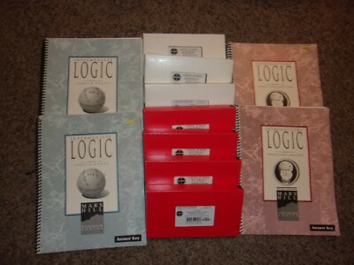 Introductory Intermediate LOGIC Mars Hill Douglas Wilson Third SET Books + VHS