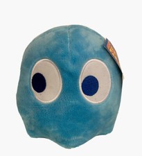 Pac-Man Plush 5 inch Ghost pac man . Brand New Blue Pac-Man.