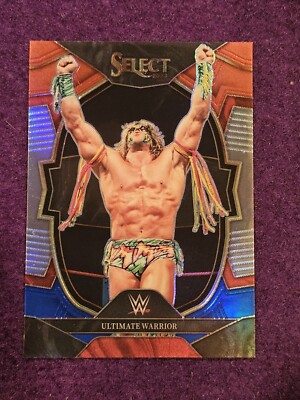2023 WWE Select - Ultimate Warrior - Concourse - Red White Blue - #61 