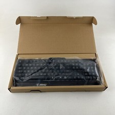 MSI VIGOR GK30 US LED Gaming Keyboard OPEN BOX - CLEAN