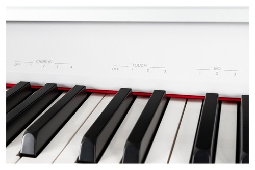 88 Tasten Digital E-Piano Klavier Keyboard 3-Pedale 26-Sounds USB Weiss Matt - Bild 11 von 12