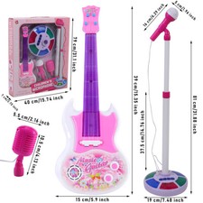 Kids Guitar Plastic For Children Music Simulation Toys Guitar For Kids