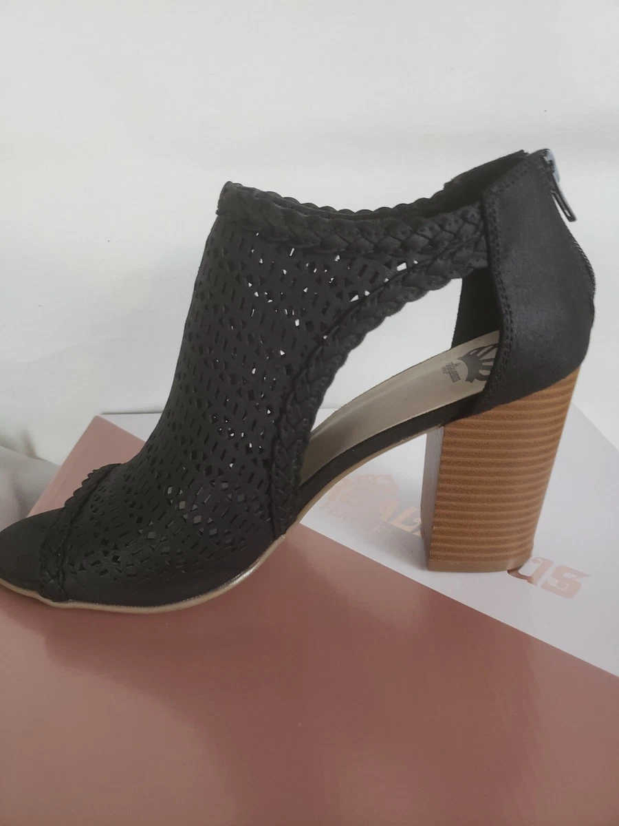 Fergalicious peep toe bootie sales