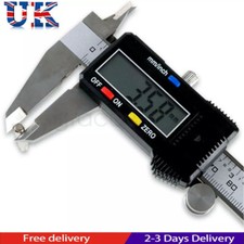 6INCH DIGITAL VERNIER CALIPER 150MM STAINLESS STEEL MICROMETER ELECTRONIC TOOL-