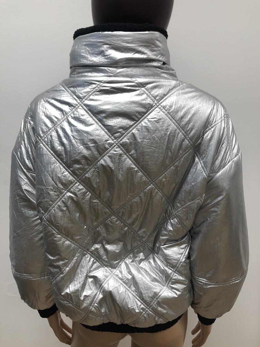 Doudoune Réversible Dualist Pour Femme - Taille 34/36 - Gris - Neuf Avec étiquettes