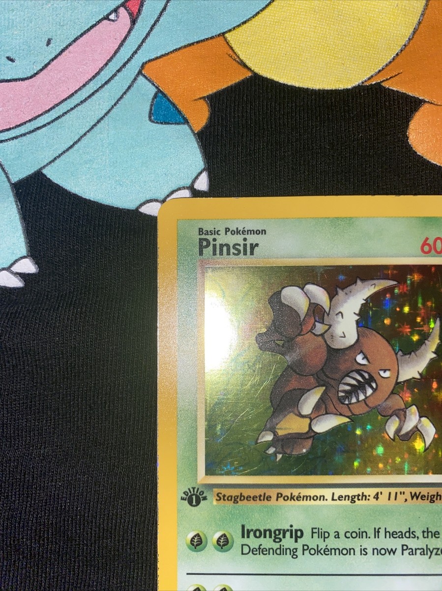 Pokemon Pinsir Jungle 9/64 1st Edition Holo Rare LP/NM | eBay