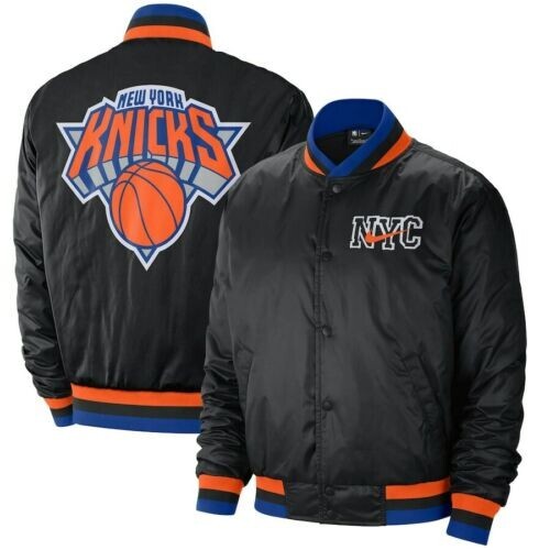 Nike New York Knicks City Edition Courtside Jacket NBA Nike New York Knicks City Edition Courtside Jacket NBA